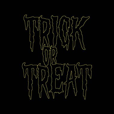 Cadılar Bayramı ikramının vektör çizimi. Cadılar bayramı partisi