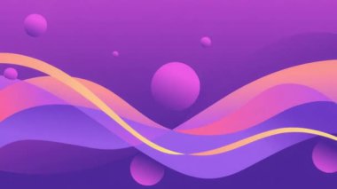 Renkli soyut şekillere sahip modern arkaplan.