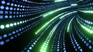 soyut arkaplan, teknoloji ve dijital kavram