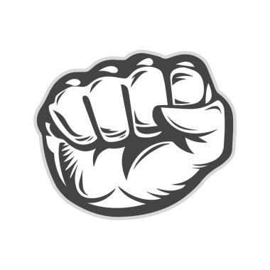 Yükseltilmiş El Yumruğu Protesto Devrimi, Uluslararası Birlik Gençlik Günü 12 Ağustos Tişört Tasarımı.,