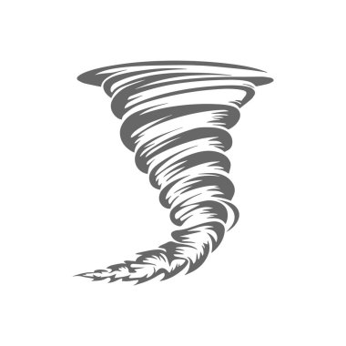 Kasırga simgesi, basit tarzı