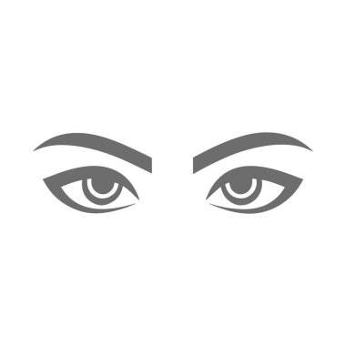 İnsan gözü vektör simgesi