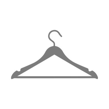 Askı simgesi tasarım şablonunun illüstrasyon vektörü grafiği