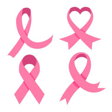 Göğüs Kanseri Vektör İllüstrasyonu