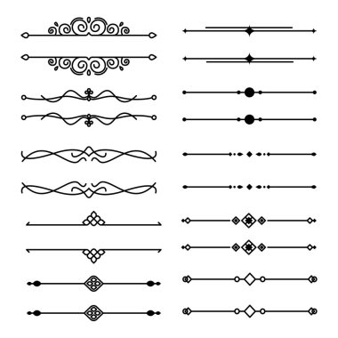 Dekoratif Metin Çerçeve Vektörü İllüstrasyonu