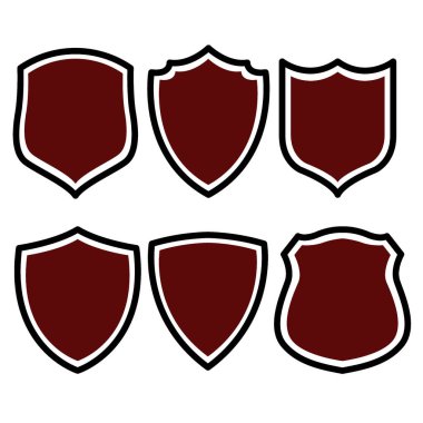 Kırmızı Kalkan Vektör ResmiComment