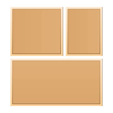 Basit Haber Tahtası Vektör İllüstrasyonu