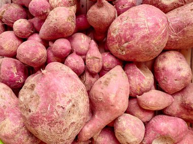 Tatlı patates yığını 