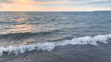 Güzel bir deniz manzarası. Doğa, seyahat