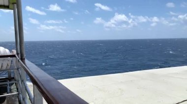 Gemiden açık deniz manzarası