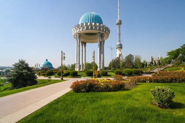 Taşkent, Özbekistan 'daki siyasi baskı mağdurlarının anısına anıt kompleksi ve park