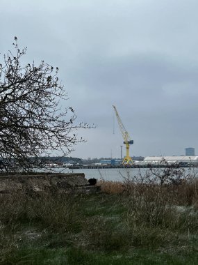 Litvanya 'nın Klaipeda limanı. 