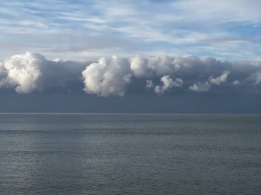 Kışın Baltık Denizi, Palanga, Litvanya 
