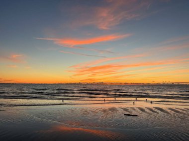 Baltık deniz batımı, Palanga, Litvanya 