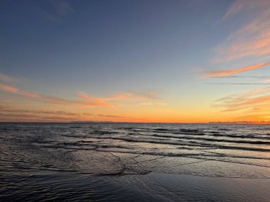 Baltık deniz batımı, Palanga, Litvanya 