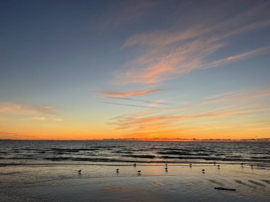 Baltık deniz batımı, Palanga, Litvanya 