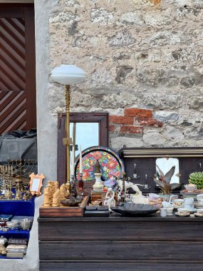 Kazimierz Dolny, Polonya 'daki bit pazarı. 