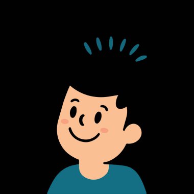 Şirin Shiba Inu Köpek Kafası Karikatür Vektör Simgesi Resmetme Hayvan Doğa Simgesi İzole