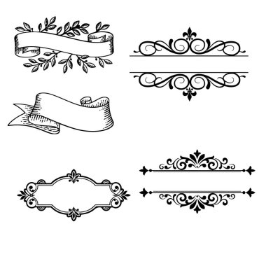 Davetiyeler ve Sertifikalar için Zarif Çiçek Çerçevesi