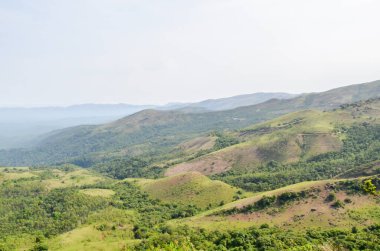 Karnataka, Hindistan 'daki Kuduremukh sıradağları