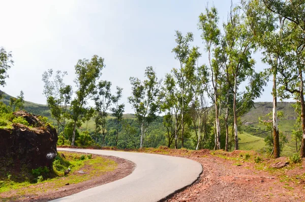 Mullayanagiri Gebirgskette Der Nähe Von Chickmagalur Indien — Stockfoto