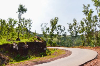 Chickmagalur, Hindistan yakınlarındaki Mullayanagiri sıradağları