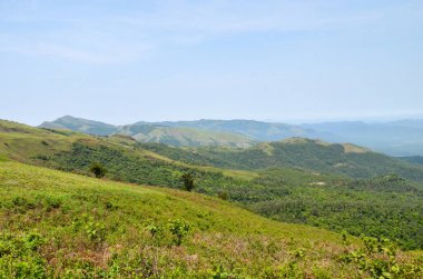 Chickmagalur, Hindistan yakınlarındaki Mullayanagiri sıradağları