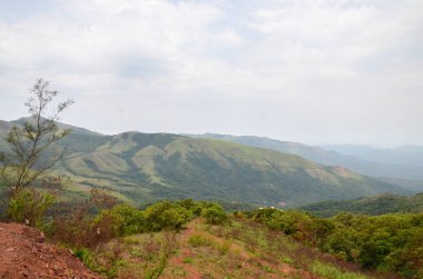 Chickmagalur, Hindistan yakınlarındaki Mullayanagiri sıradağları