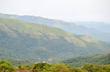 Chickmagalur, Hindistan yakınlarındaki Mullayanagiri sıradağları