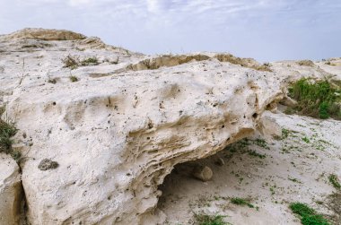 Al Ghariya 'da volkanik kayalar, Katar