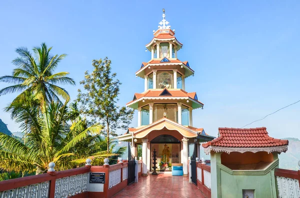 Velankanni Matha Chapel Koompanpara Kerala India — стокове фото