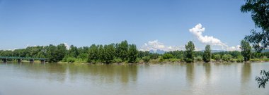 Fraser Nehri Langley Fort, Kanada, BC