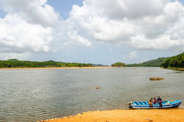 Adyar 'daki Netravathi Nehri, Mangalore, Hindistan