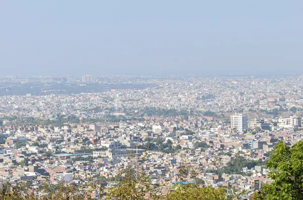 stock image View of Jaipur City from the Nahargarh fort in Rajasthan, India