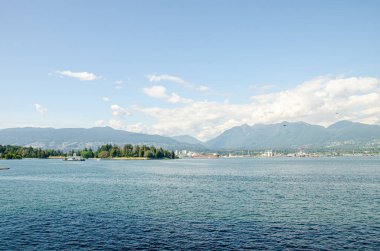 Kanada 'dan Manzara Vancouver, British Columbia, Kanada