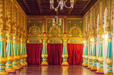 Mysore Sarayı 'nın muhteşem manzarası..