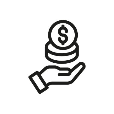 Giving money refers to the act of offering financial resources to individuals, organizations, or causes to support, help, or invest in various needs or goals. clipart