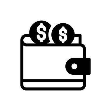 A wallet filled with money represents financial stability and security, holding various denominations of cash, cards, and sometimes coins. It symbolizes wealth, responsibility, and daily transactions for personal and professional use. clipart