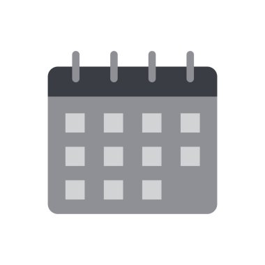 A calendar is a system used to organize and track time by dividing it into days, weeks, months, and years. It helps manage schedules, plan events, and record important dates. clipart