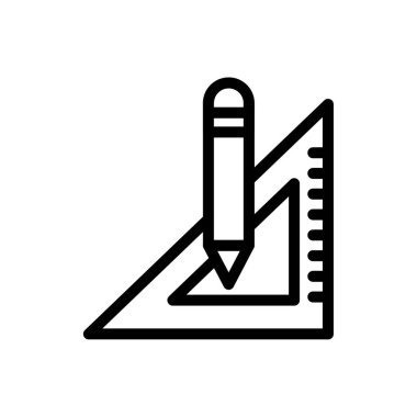 Bir küme kare, çizim, mühendislik ve geometri için kullanılan üçgen bir araçtır. Mimarlar, mühendisler ve öğrenciler için gereklidir.