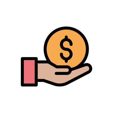 Cep telefonundaki dolar para birimi sembolü ve dijital işlemler, finansal uygulamalar veya mobil cihazlar üzerindeki çevrimiçi alımlarda kullanılması anlamına gelmektedir..