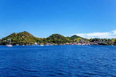 Village Le Bourg, Terre-de-Haut, Iles des Saintes, Les Saintes, Guadeloupe, Lesser Antilles, Caribbean. clipart