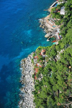 Marina Piccola, Ada Capri, Napoli Körfezi, İtalya, Avrupa