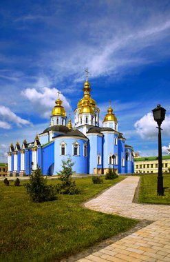 St. Michael Katedrali, St.Michaels Altın Kubbeli Manastırı, Kiev, Ukrayna. St. Michael Katedrali, Kiev, Ukrayna.