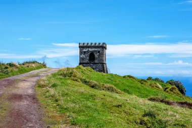 Castelo Branco, Beyaz Kale, Sao Miguel Adası, Azores, Acores, Portekiz, Avrupa.
