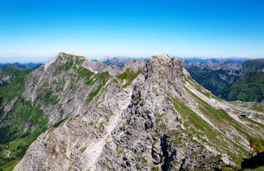 Allgau Alpleri, Oberstdorf, Bavyera, Almanya, Avrupa