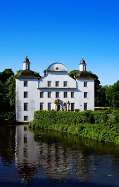 Borbeck Kalesi, Essen, Kuzey Ren-Vestfalya, Almanya. Avrupa