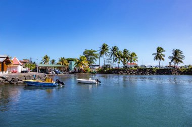 Trois Rivieres Limanı, Guadeloupe, Küçük Antiller, Karayipler.