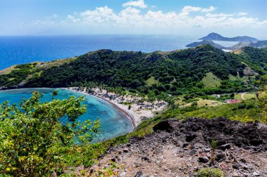 Beach Anse Pompierre, Terre-de-Haut, Iles des Saintes, Les Saintes, Guadeloupe, Lesser Antilles, Karayipler