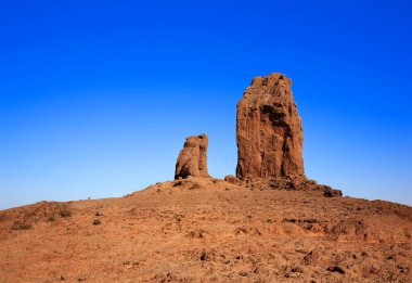 Roque nublo, gran canaria, Kanarya Adaları, İspanya.